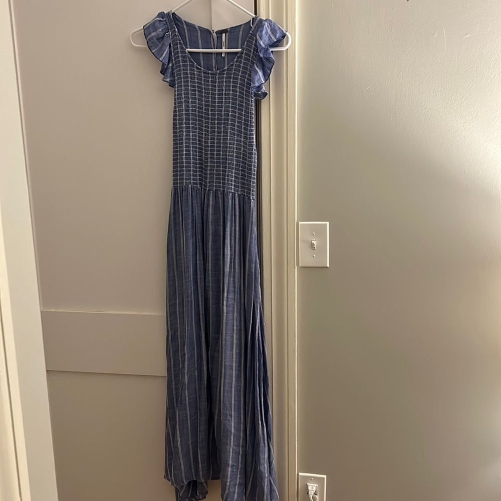 Free people maxi dress, gently worn
